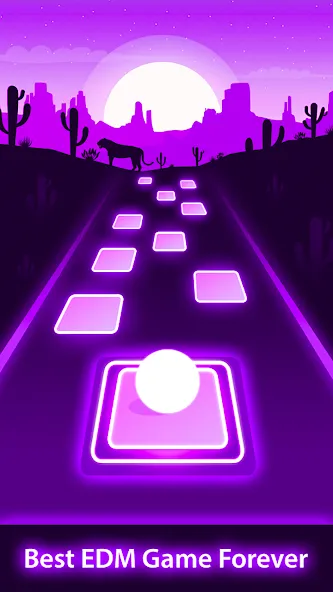 Magic Ball Tiles Hop Music Run (Меджик Бол Тайлз Хоп Мьюзик Ран) [МОД: Много монет, Открытые уровни и Мега MOD] Screenshot 3