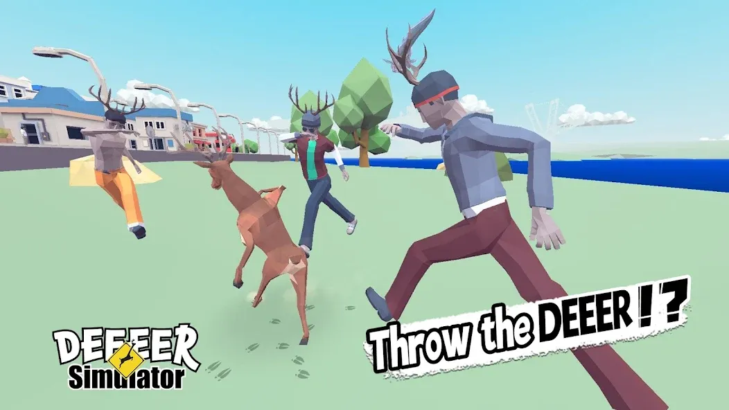 DEEEER Simulator: Modern World (ДИИИР Симулятор) [МОД: Много денег, Монет и Все открыто] Screenshot 2