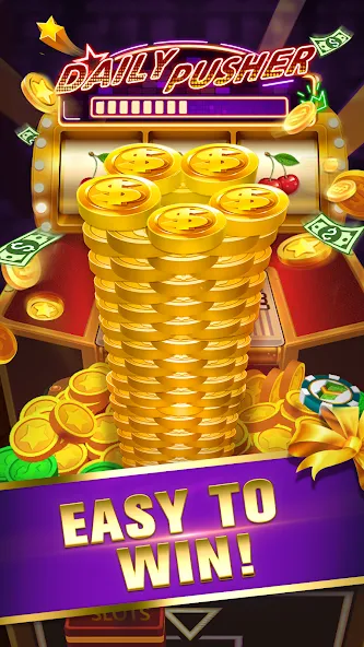Daily Pusher Slots 777 (Дейли Пушер Слотс 777) [МОД: Деньги, Монеты и Меню MOD] Screenshot 1