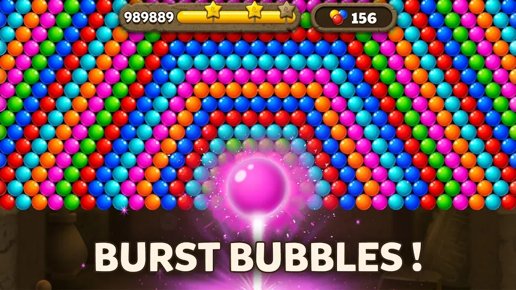 Bubble Pop Origin! Puzzle Game [МОД: Меню, Бесконечные монеты и Открытые уровни] Screenshot 1