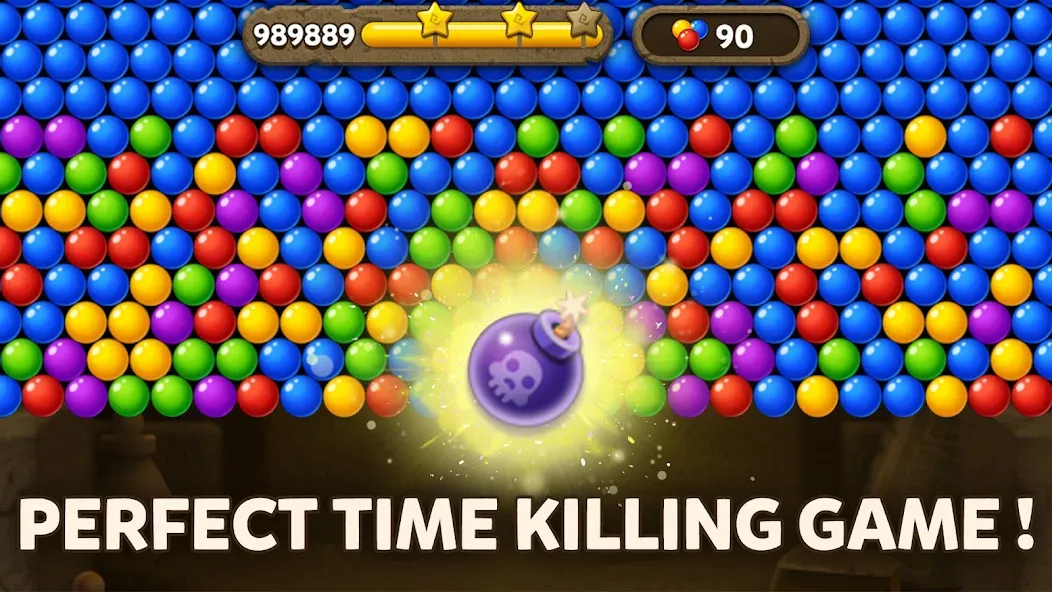 Bubble Pop Origin! Puzzle Game [МОД: Меню, Бесконечные монеты и Открытые уровни] Screenshot 2