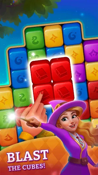 Magic Blast: Mystery Puzzle (Маджик Бласт) [МОД: Много денег, Монет и Все открыто] Screenshot 2