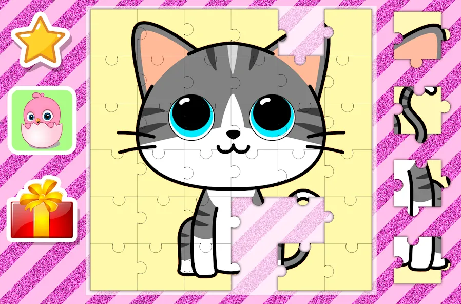 Kids Games for Girls. Puzzles [МОД: Деньги, Монеты и Меню MOD] Screenshot 1