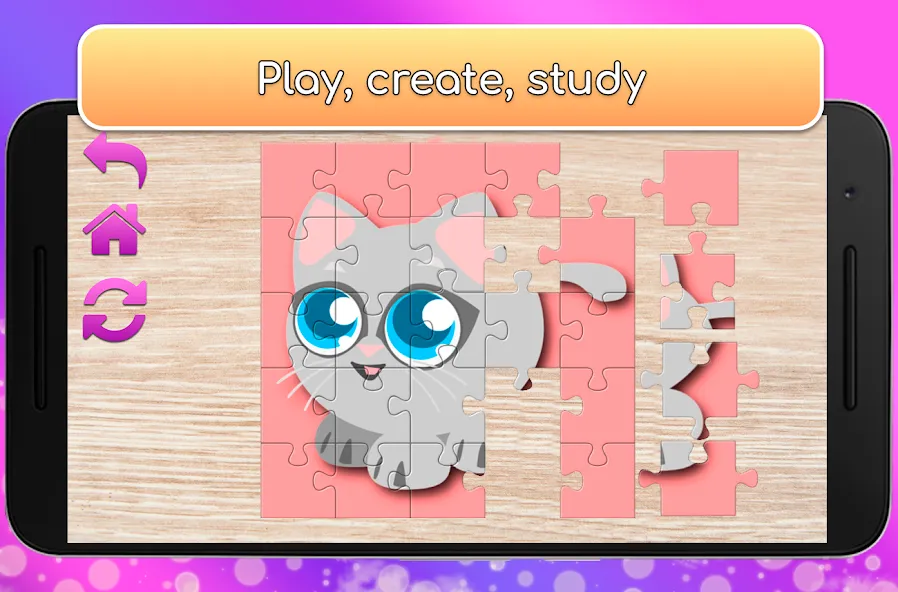 Kids Games for Girls. Puzzles [МОД: Деньги, Монеты и Меню MOD] Screenshot 3