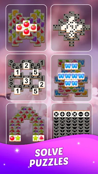 Match Tile Scenery (Матч Тайл Сценери) [МОД: Бесконечные деньги, Монеты и Мега MOD] Screenshot 3