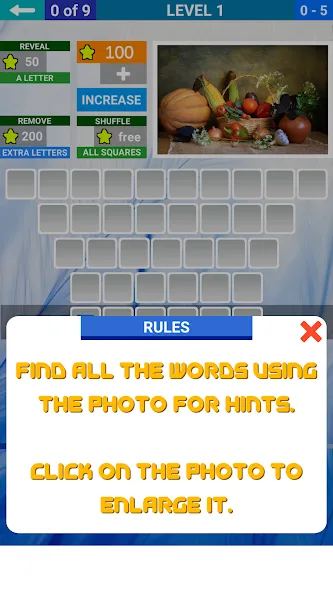 1 picture and a few words [МОД: Меню, Бесконечные монеты и Открытые уровни] Screenshot 3