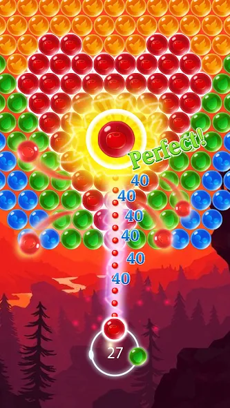 Bubble Shooter Magic Forest (Бабл шутер Магик Форест) [МОД: Бесконечные деньги, Монеты и Мега MOD] Screenshot 1