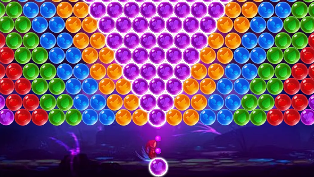Bubble Shooter Magic Forest (Бабл шутер Магик Форест) [МОД: Бесконечные деньги, Монеты и Мега MOD] Screenshot 2