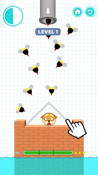 Save Balls: Brain Teaser Games [МОД: Много денег, Монет и Все открыто] Screenshot 1