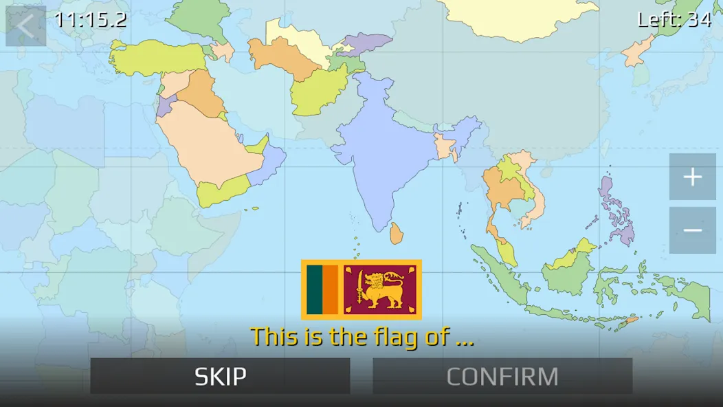 World Map Quiz [МОД: Много монет, Открытые уровни и Мега MOD] Screenshot 2