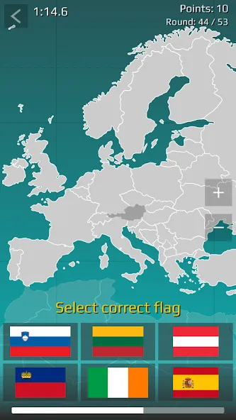 World Map Quiz [МОД: Много монет, Открытые уровни и Мега MOD] Screenshot 3