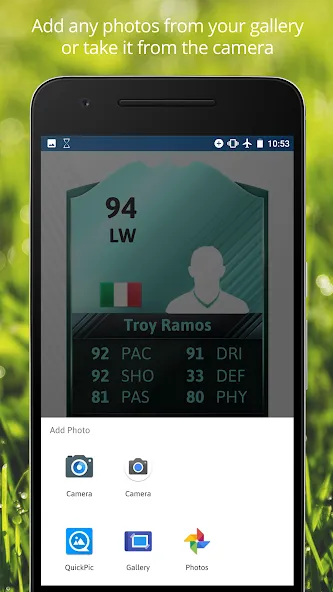 FUT Card Creator 23 (ФУТ Кард Криэйтор 23) [МОД: Все открыто, Дополнительные деньги и Меню MOD] Screenshot 5