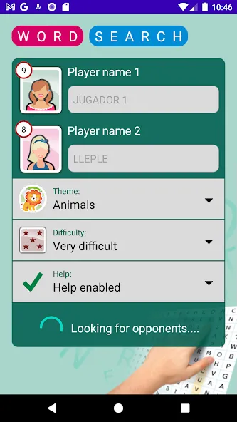 Word search (Сопа де летрас) [МОД: Все открыто, Дополнительные деньги и Меню MOD] Screenshot 2