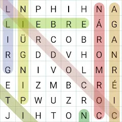 Скачать Word search (Сопа де летрас) [МОД: Все открыто, Дополнительные деньги и Меню MOD] | Взлом Word search на Андроид