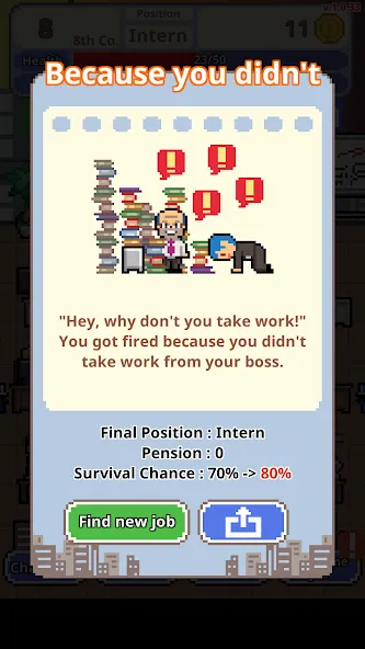Don't get fired! [МОД: Много денег, Монет и Все открыто] Screenshot 3