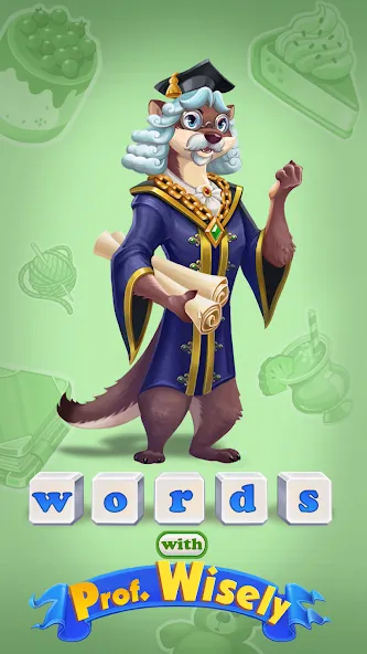 Words with Prof. Wisely [МОД: Деньги, Монеты и Меню MOD] Screenshot 1