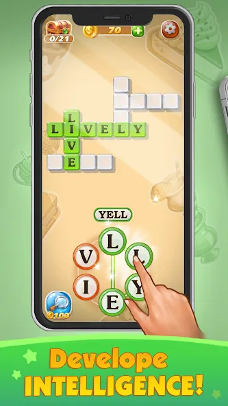 Words with Prof. Wisely [МОД: Деньги, Монеты и Меню MOD] Screenshot 2