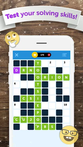 Crossword Quiz (Кроссворд Квиз) [МОД: Много денег, Монет и Все открыто] Screenshot 1