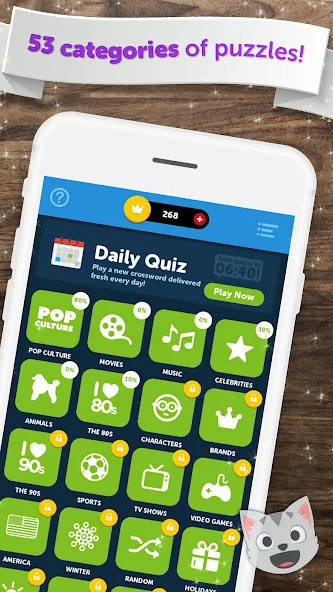 Crossword Quiz (Кроссворд Квиз) [МОД: Много денег, Монет и Все открыто] Screenshot 3