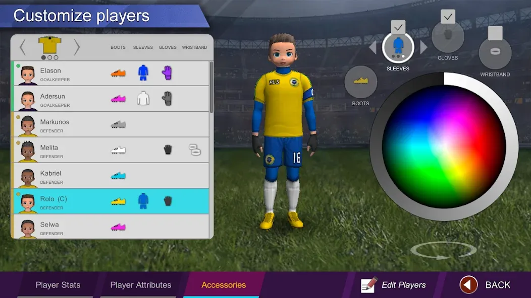 Pro League Soccer (Про лига футбола) [МОД: Деньги, Монеты и Меню MOD] Screenshot 4