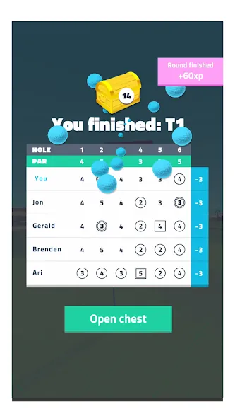Golf Dreams (Гольф Дримс) [МОД: Деньги, Монеты и Меню MOD] Screenshot 4