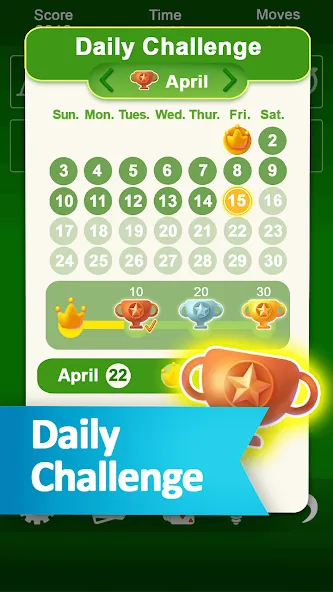Solitaire [МОД: Все открыто, Дополнительные деньги и Меню MOD] Screenshot 3