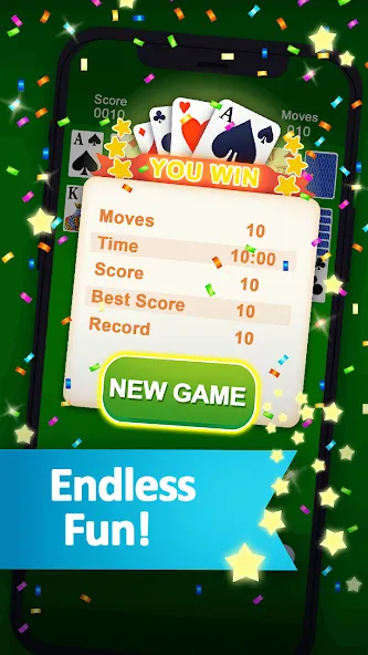 Solitaire [МОД: Все открыто, Дополнительные деньги и Меню MOD] Screenshot 4