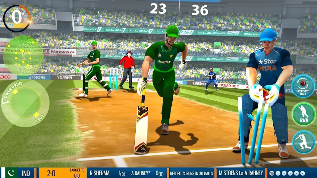 Indian Cricket Game Champion (Индийские чемпионы игры в крикет) [МОД: Деньги, Монеты и Меню MOD] Screenshot 5