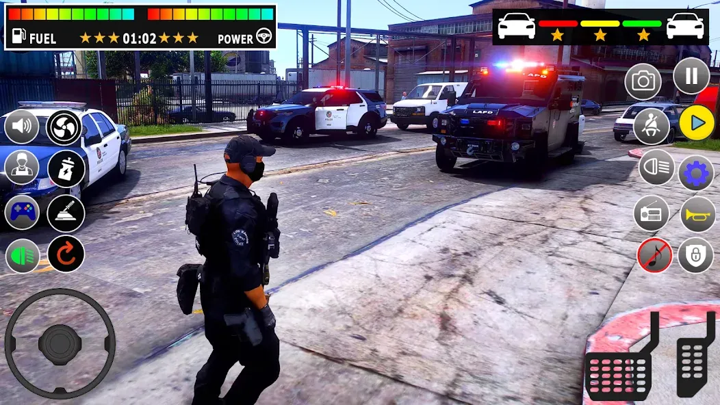 Police Games Simulator: PGS 3d [МОД: Меню, Бесконечные монеты и Открытые уровни] Screenshot 2