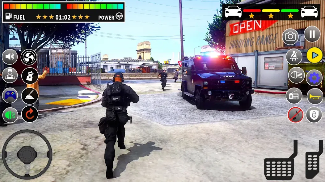 Police Games Simulator: PGS 3d [МОД: Меню, Бесконечные монеты и Открытые уровни] Screenshot 3