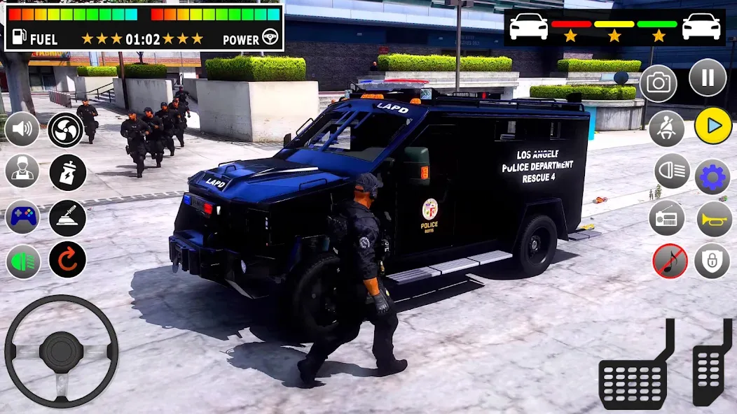 Police Games Simulator: PGS 3d [МОД: Меню, Бесконечные монеты и Открытые уровни] Screenshot 4