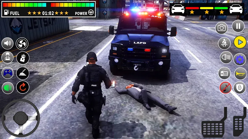 Police Games Simulator: PGS 3d [МОД: Меню, Бесконечные монеты и Открытые уровни] Screenshot 5