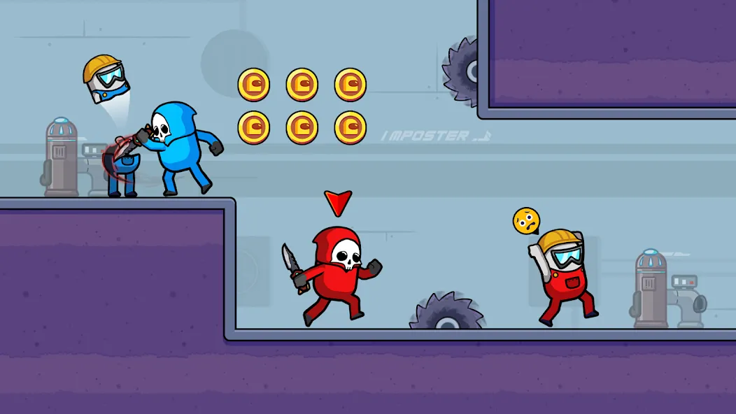 We're Impostors: Kill Together [МОД: Деньги, Монеты и Меню MOD] Screenshot 4