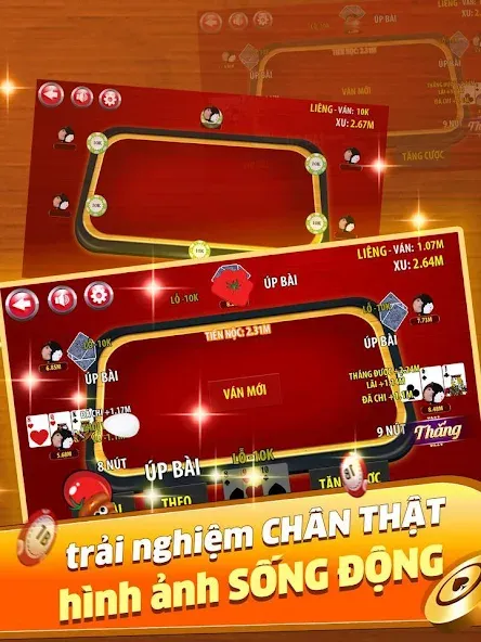 Liêng - Lieng [МОД: Много монет, Открытые уровни и Мега MOD] Screenshot 1