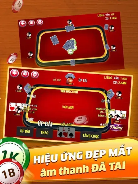 Liêng - Lieng [МОД: Много монет, Открытые уровни и Мега MOD] Screenshot 4