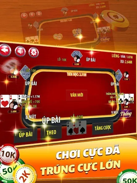 Liêng - Lieng [МОД: Много монет, Открытые уровни и Мега MOD] Screenshot 5