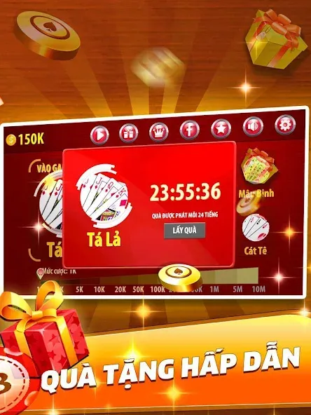 Phỏm - Phom [МОД: Меню, Бесконечные монеты и Открытые уровни] Screenshot 3