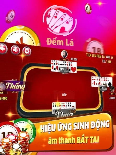 Tiến Lên Đếm Lá - Tien Len [МОД: Много денег, Монет и Все открыто] Screenshot 4