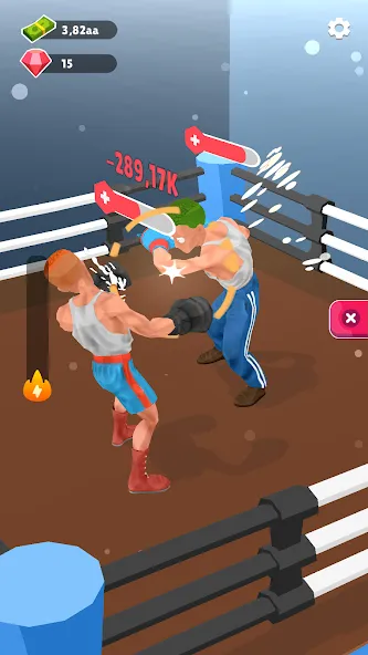 Tap Punch - 3D Boxing (Тап Панч) [МОД: Бесконечные деньги, Монеты и Мега MOD] Screenshot 2