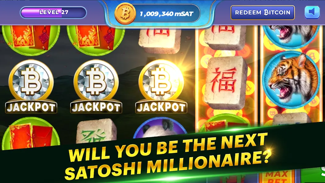 Satoshi Millions. Win Bitcoin [МОД: Деньги, Монеты и Меню MOD] Screenshot 1
