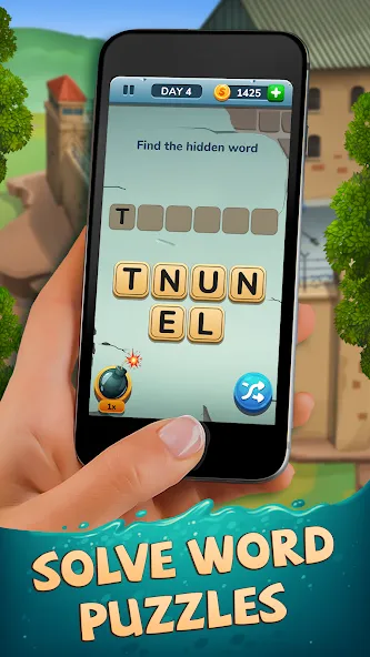 Word Fables - Prison Break [МОД: Много денег, Монет и Все открыто] Screenshot 2