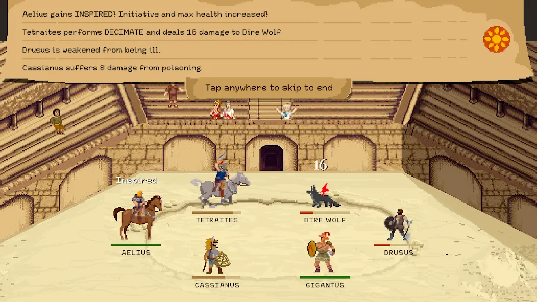 Gladiator manager (Гладиатор менеджер) [МОД: Много денег, Монет и Все открыто] Screenshot 4