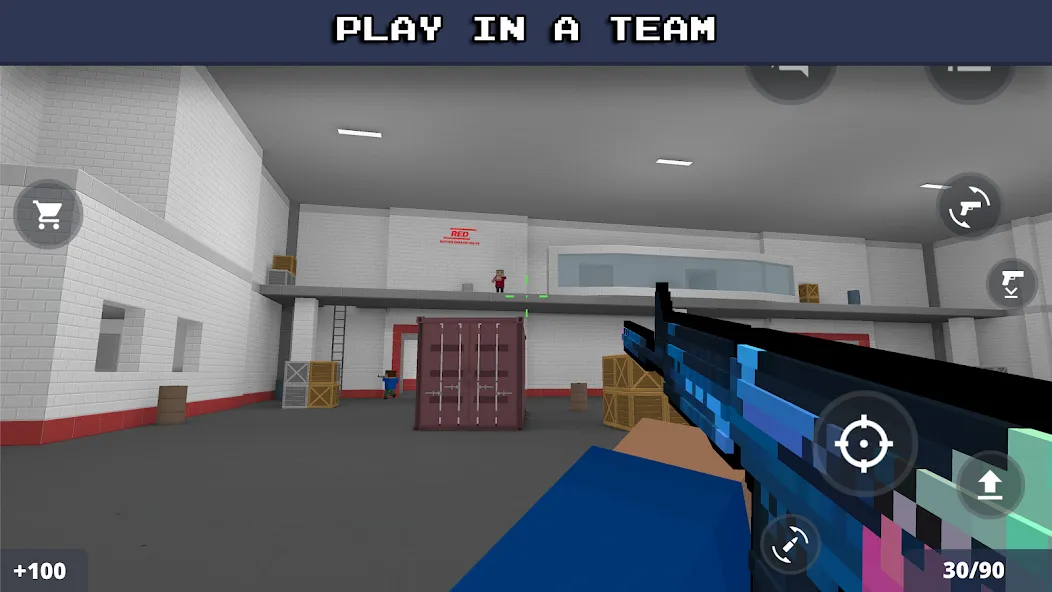 Block Strike: Online Shooter (Блок Страйк) [МОД: Много денег, Монет и Все открыто] Screenshot 5