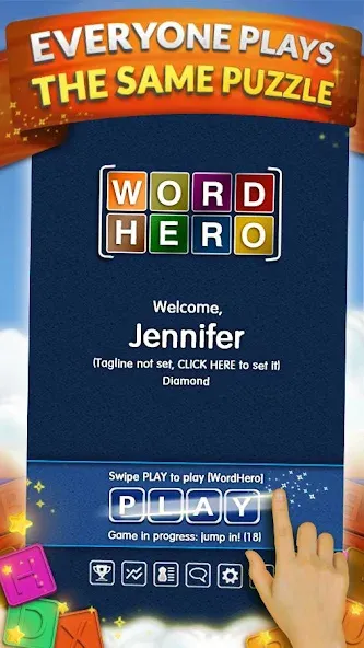 WordHero : word finding game (ВордХиро) [МОД: Все открыто, Дополнительные деньги и Меню MOD] Screenshot 2