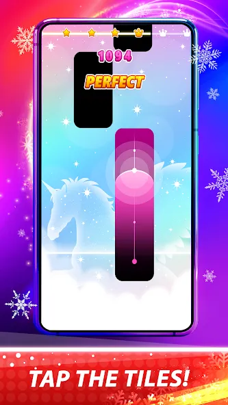 Magic Pink Tiles: Piano Game (Магические розовые плитки) [МОД: Много денег, Монет и Все открыто] Screenshot 1