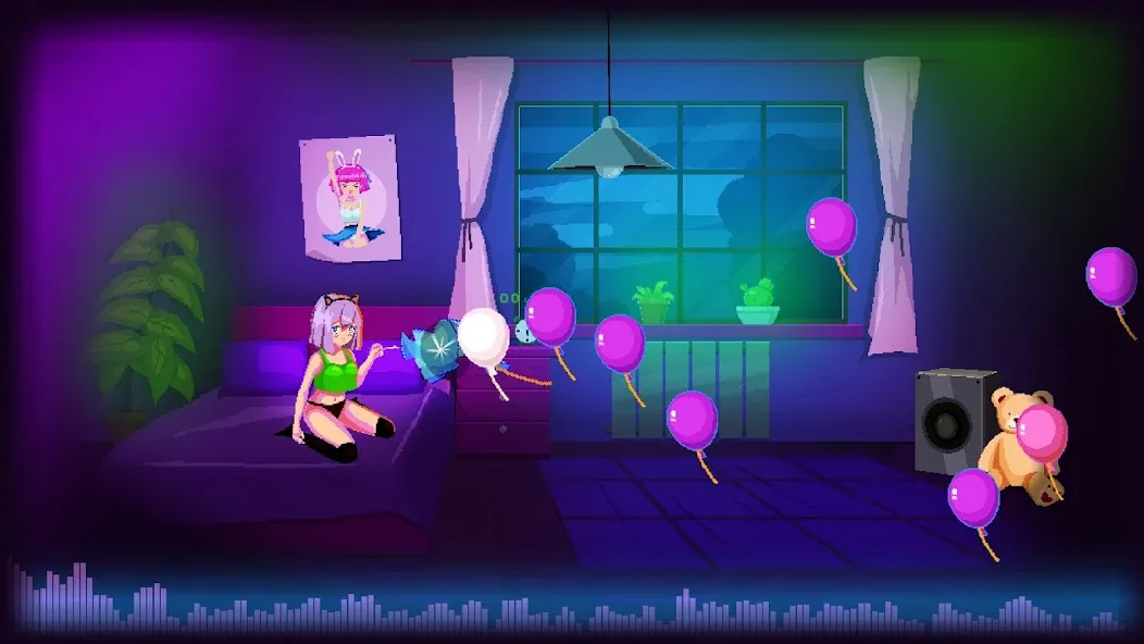 Rhythm Story - Detective Novel (Ритм Стори) [МОД: Все открыто, Дополнительные деньги и Меню MOD] Screenshot 1