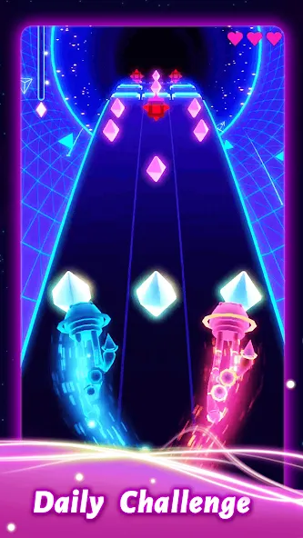 Rolling Twins: Music Ball Rush (Роллинг Твинс) [МОД: Все открыто, Дополнительные деньги и Меню MOD] Screenshot 2
