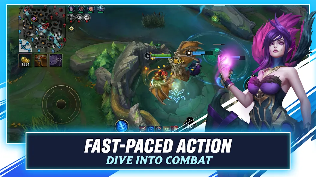 League of Legends: Wild Rift (Лига легенд) [МОД: Бесконечные деньги, Монеты и Мега MOD] Screenshot 3