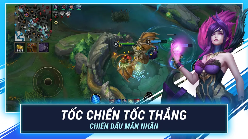 LMHT: Tốc Chiến (эмэйчти или      представляет собой мобильную версию популярной онлайнигры   ) [МОД: Все открыто, Дополнительные деньги и Меню MOD] Screenshot 3