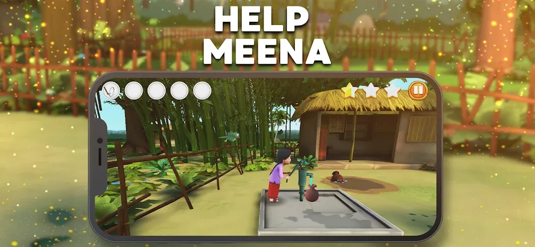 Meena Game 2 (Мина Гейм 2) [МОД: Много монет, Открытые уровни и Мега MOD] Screenshot 4